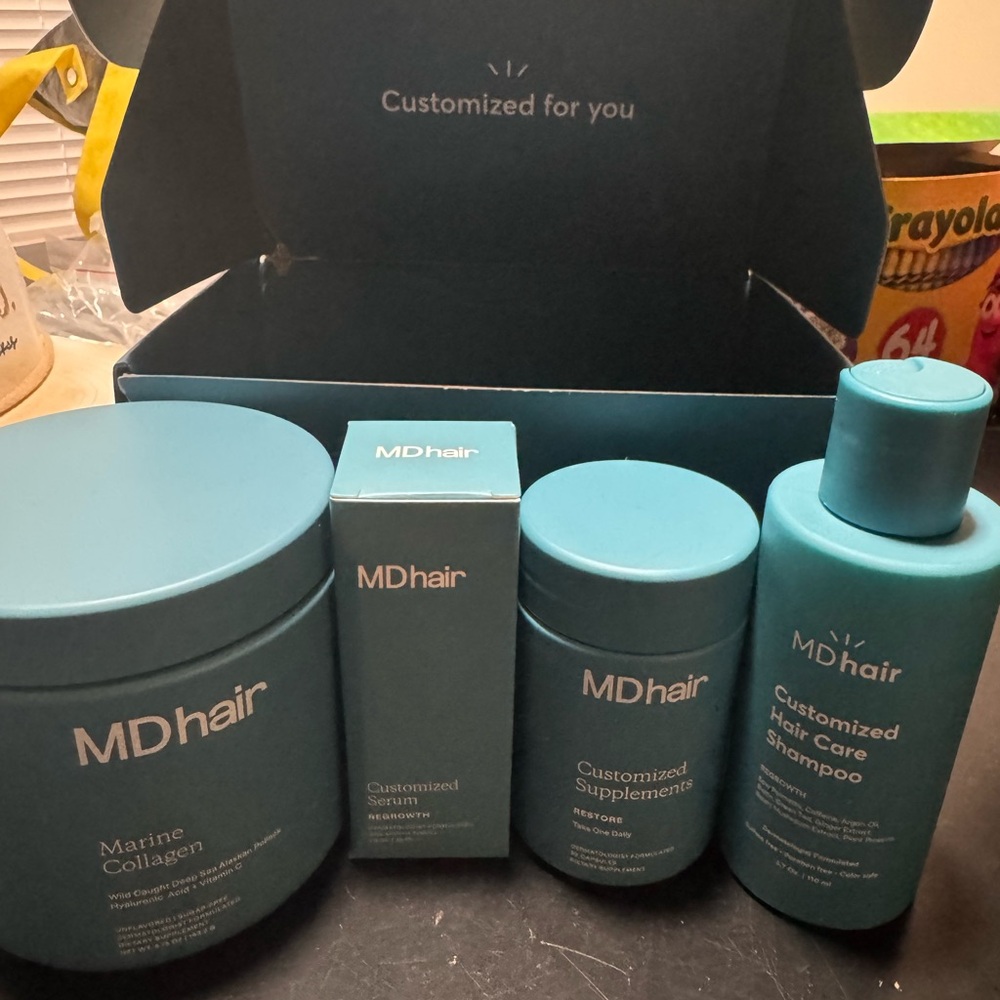 Customized Hair Care Set - Blue